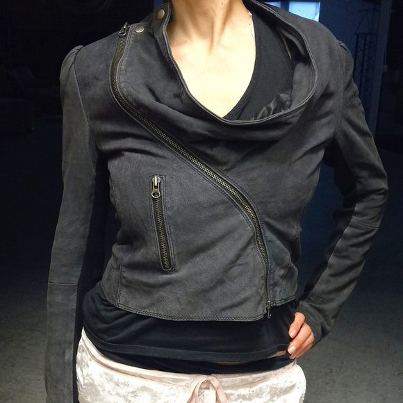ALL SAINTS LONDON LEATHER JACKET